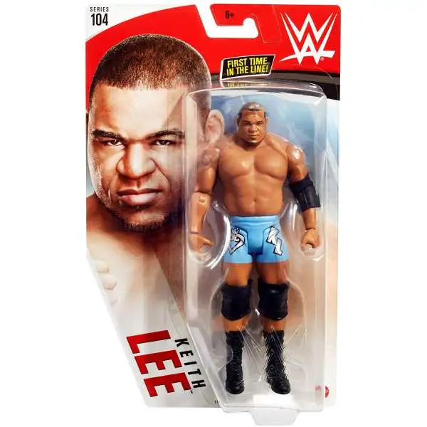 WWE Wrestling Series 104 Keith Lee Action Figure [Blue Shorts, Damaged Package]