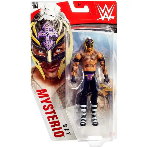 WWE Wrestling Series 104 Rey Mysterio Action Figure [Damaged Package]
