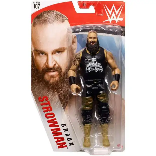 WWE Wrestling Series 107 Braun Strowman Action Figure [Damaged Package]