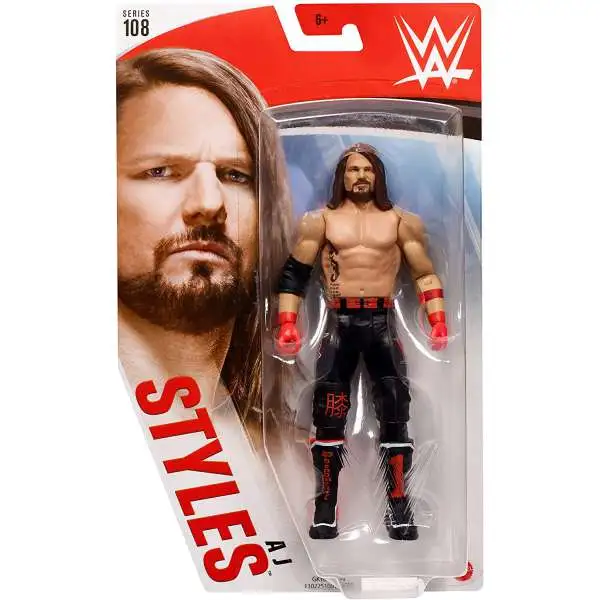 WWE Wrestling Series 108 AJ Styles Action Figure [Damaged Package]