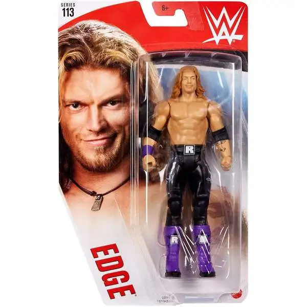 WWE Wrestling Series 113 Edge Action Figure [Purple Boots, Regular Version, Damaged Package]