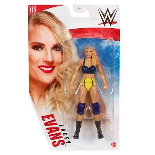WWE Wrestling Series 119 Lacey Evans Action Figure [Yellow Shorts, Regular Version, Damaged Package]