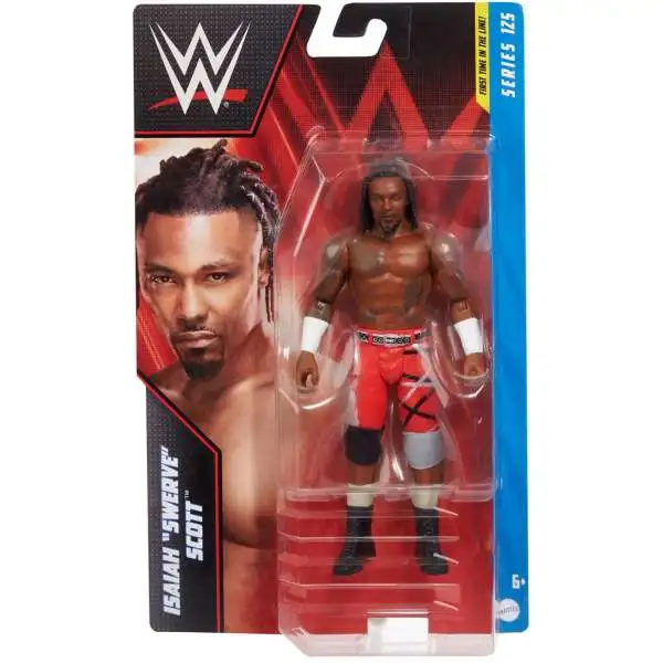WWE Wrestling Series 125 Isaiah "Swerve" Scott Action Figure [Chase Red Gear]