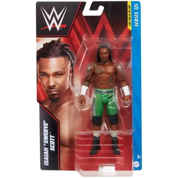 WWE Wrestling Series 125 Isaiah "Swerve" Scott Action Figure [Regular Green Gear]