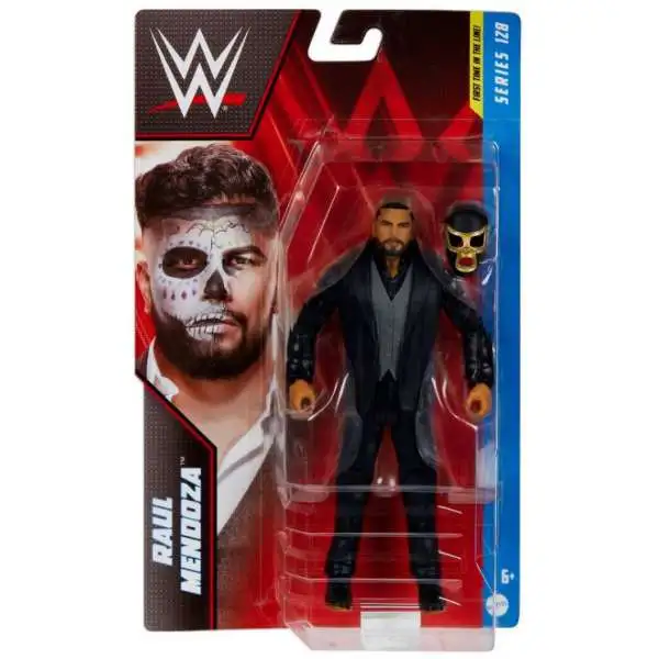 WWE Wrestling Series 128 Raul Mendoza Action Figure [Chase No Face Paint]