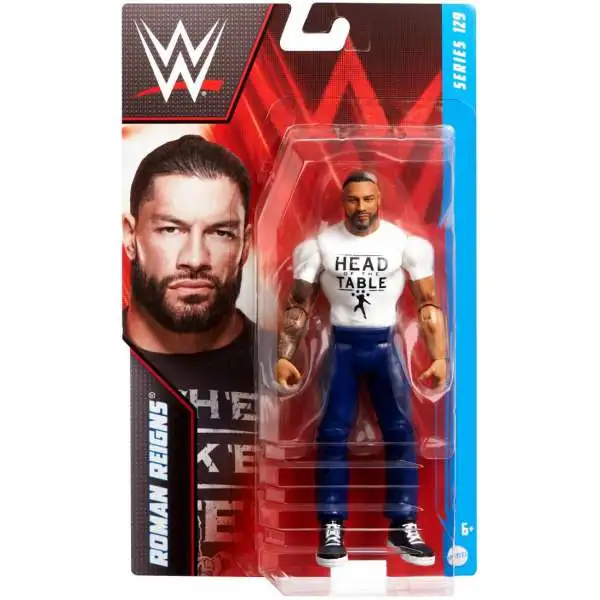 WWE Wrestling Series 129 Roman Reigns Action Figure [Chase, Head of the Table T-Shirt]