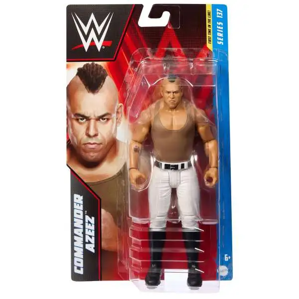 WWE Wrestling Series 137 Commander Azeez Action Figure