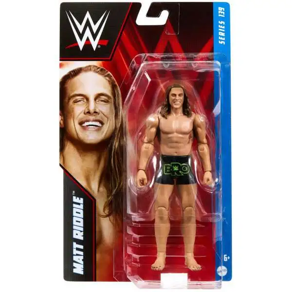 WWE Wrestling Series 139 Matt Riddle 6 Action Figure Damaged