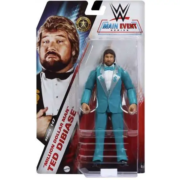 WWE Wrestling Main Event Series 147 "Million Dollar Man" Ted DiBaise Action Figure [Chase Version]