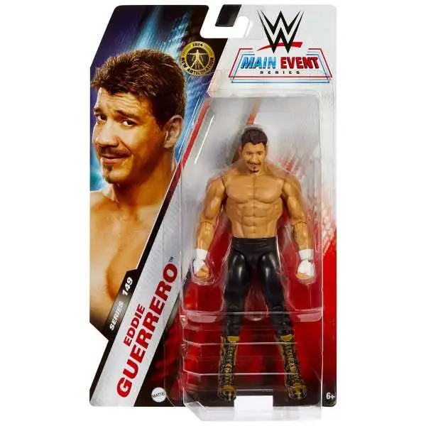 WWE Wrestling Main Event Series 149 Eddie Guerrero Action Figure [Black Pants, Regular Version]