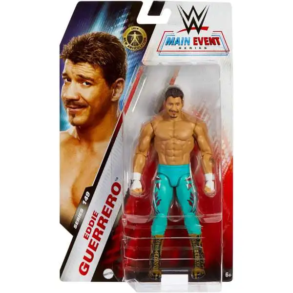 WWE Wrestling Main Event Series 149 Eddie Guerrero Action Figure [Teal Pants, Chase Version]