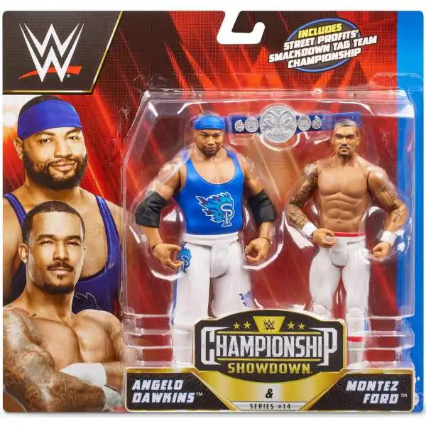 WWE Wrestling Championship Showdown Series 14 Angelo Dawkins vs