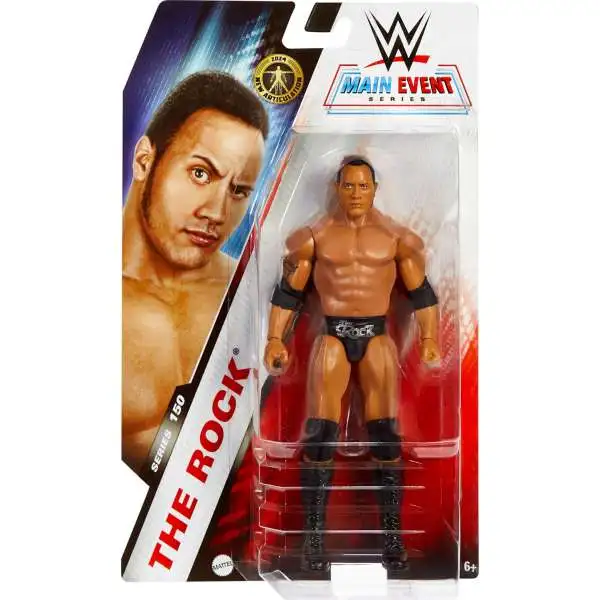 WWE Wrestling Main Event Series 150 The Rock Action Figure [Damaged Package]