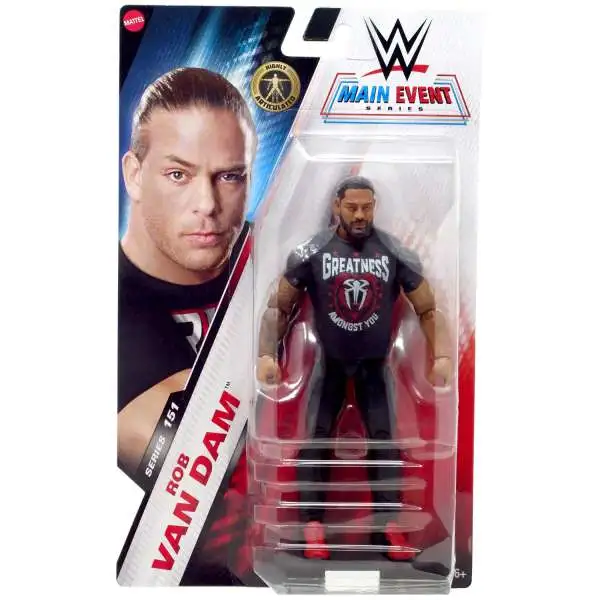 WWE Wrestling Main Event Series 151 Roman Reigns Action Figure [Error Package as Rob Van Dam]