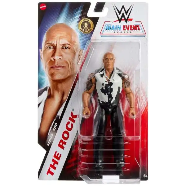 WWE Wrestling Main Event Series 156 The Rock Action Figure [The Final Boss]