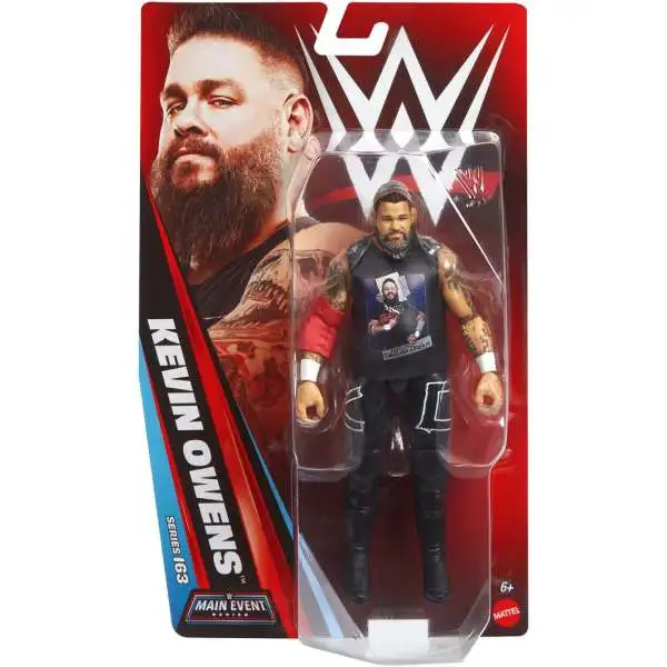 WWE Wrestling Main Event Series 163 Kevin Owens Action Figure (Pre-Order ships September)