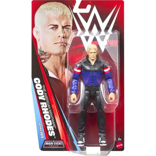 WWE Wrestling Main Event Series 165 Cody Rhodes Action Figure