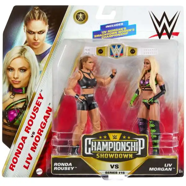 WWE Wrestling Championship Showdown Series 16 Ronda Rousey vs Liv