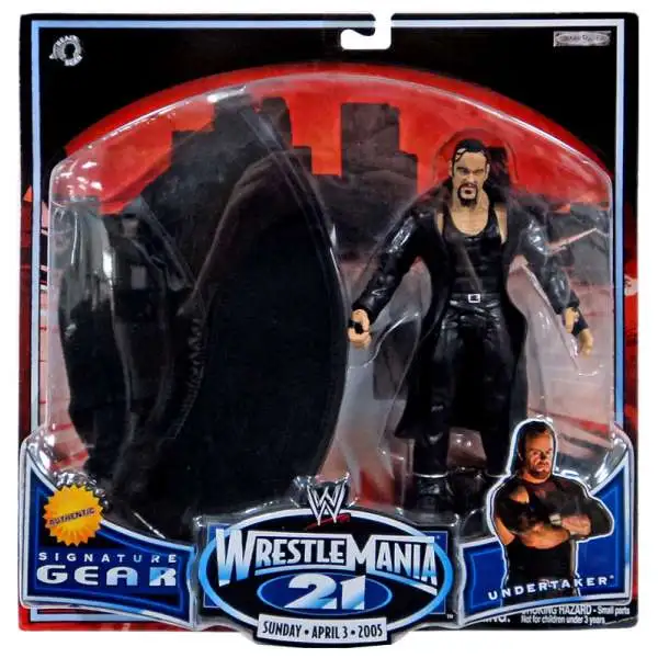 WWE Wrestling WrestleMania 21 Series 1 Undertaker Exclusive Action Figure