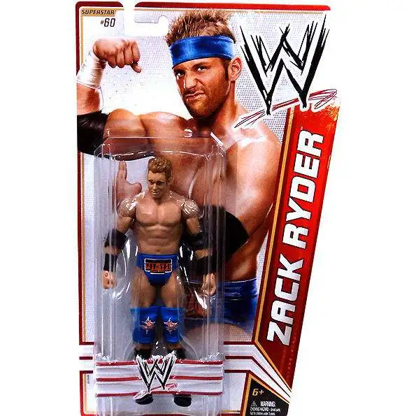 WWE Wrestling Series 22 Zack Ryder Action Figure #60