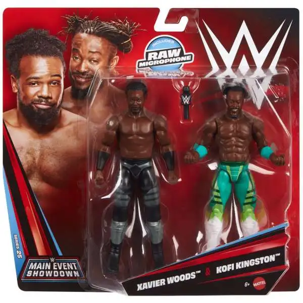 WWE Wrestling Main Event Showdown Series 25 Kofi Kingston Xavier
