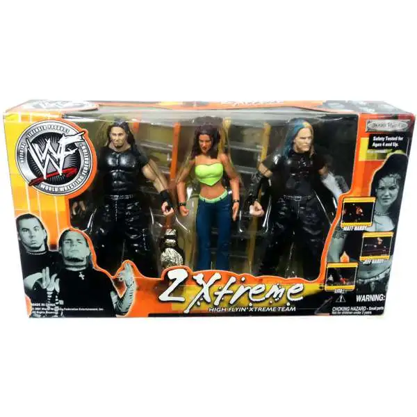 WWE Wrestling 2Xtreme High Flyin Xtreme Team Action Figure 3-Pack