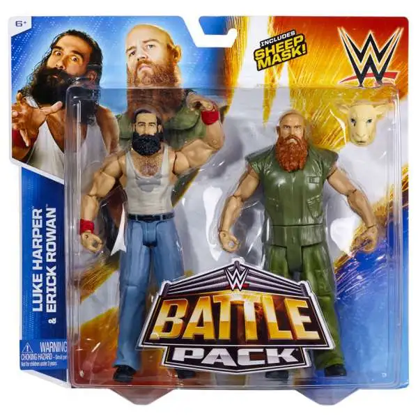 2x WWE Bray Wyatt Family Erick Rowan w/ Lantern Wrestling Action Figure Kid Toys 