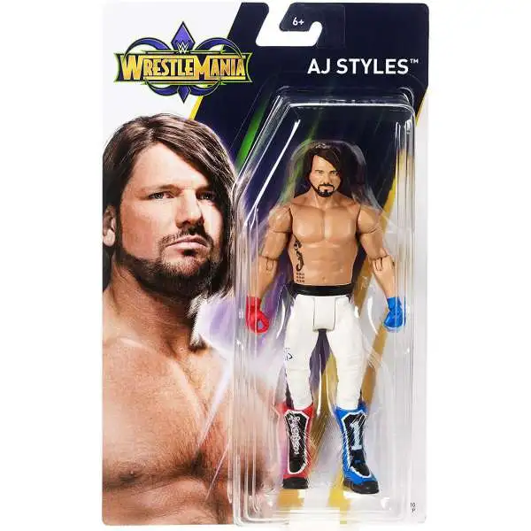 WWE Wrestling WrestleMania 34 AJ Styles Action Figure