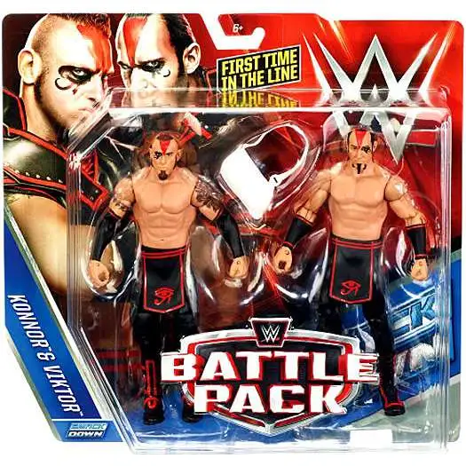 WWE Wrestling Battle Pack Series 37 Konnor & Viktor Action Figure 2-Pack [The Ascension]