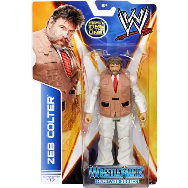 WWE Wrestling Series 37 Zeb Colter Action Figure #17