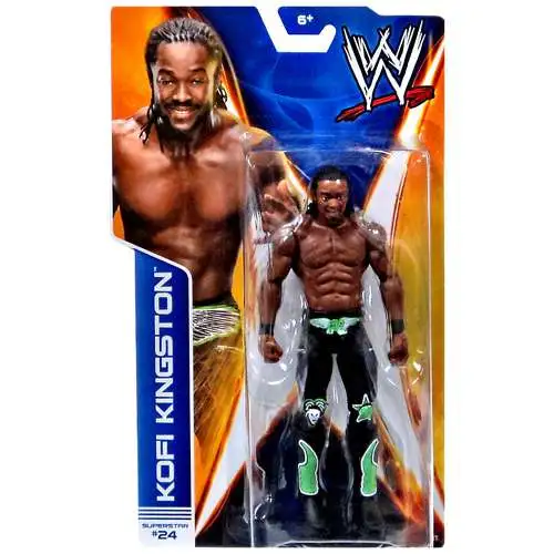 WWE Wrestling Series 38 Kofi Kingston Action Figure #24