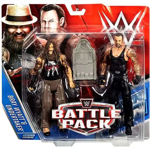 WWE Wrestling Battle Pack Series 38 Bray Wyatt & The Undertaker Action Figure 2-Pack