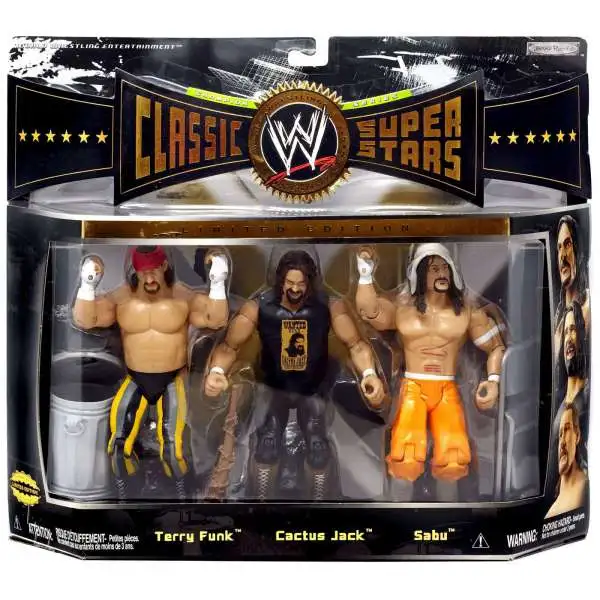 WWE Wrestling Classic Superstars Series 7 Cactus Jack, Terry Funk