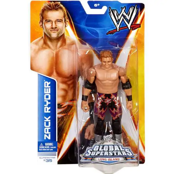 WWE Wrestling Series 40 Zack Ryder Action Figure #35