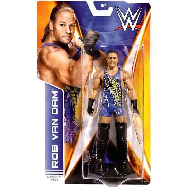 WWE Wrestling Series 43 Rob Van Dam Action Figure #51