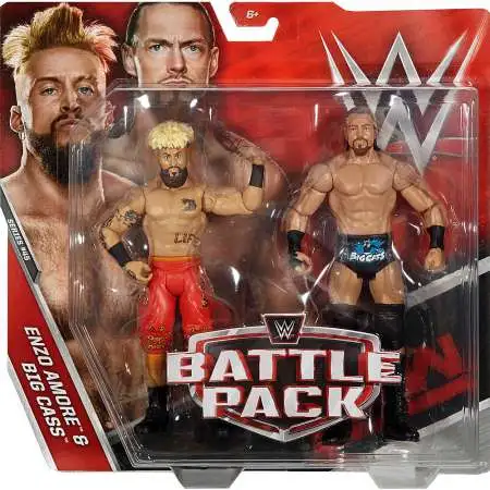 WWE Wrestling Battle Pack Series 40 Enzo Amore Big Cass 6 Action Figure ...