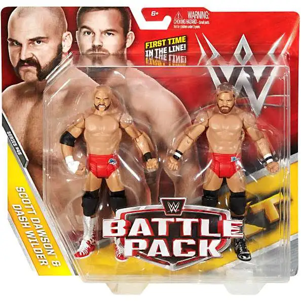 WWE Wrestling Battle Pack Series 45 Scott Dawson & Dash Wilder Action Figure 2-Pack [The Revival FTR]
