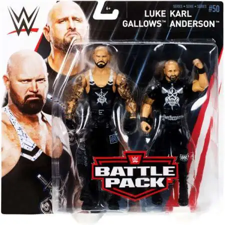 WWE Wrestling Battle Pack Series 50 Luke Gallows & Karl Anderson Action Figure 2-Pack