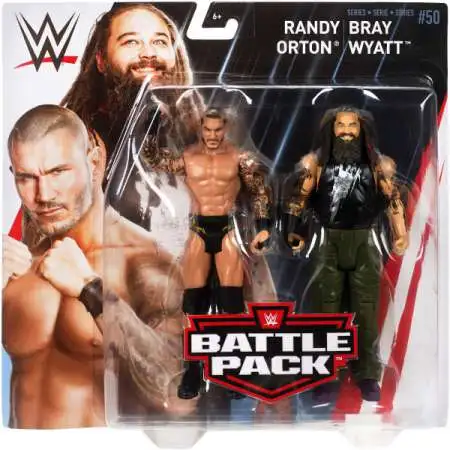 WWE Wrestling Battle Pack Series 50 Randy Orton & Bray Wyatt Action Figure 2-Pack [Damaged Package]