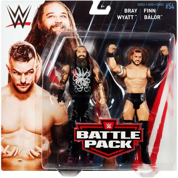 WWE Wrestling Battle Pack Series 54 Finn Balor & Bray Wyatt Action Figure 2-Pack
