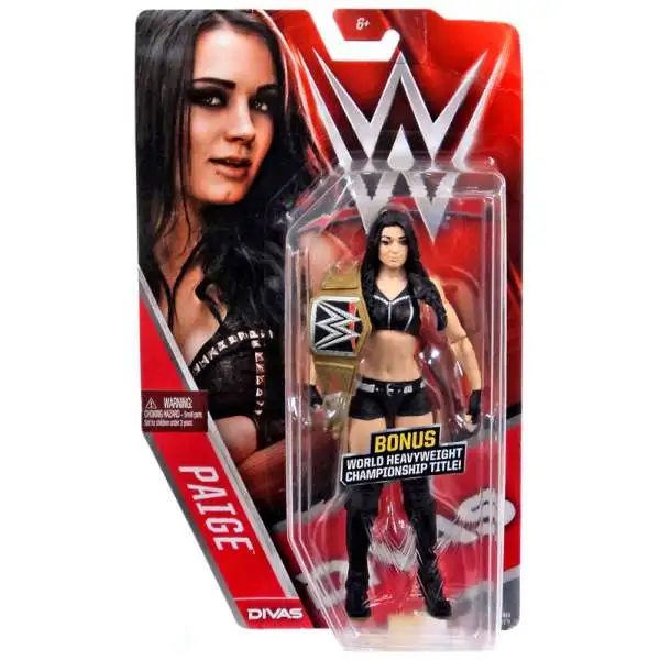 WWE Wrestling Series 57 Paige Action Figure [World Heavyweight Championship Title!]