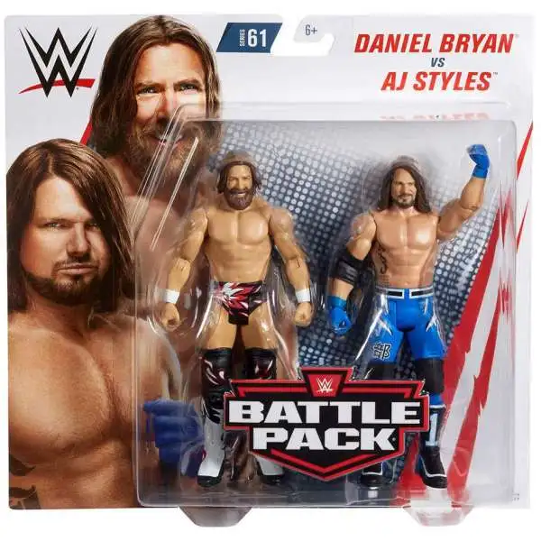 WWE Wrestling Battle Pack Series 61 AJ Styles Daniel Bryan 6