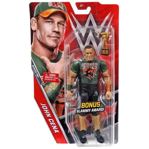 WWE Wrestling Series 67 John Cena Action Figure [Bonus Slammy Award]