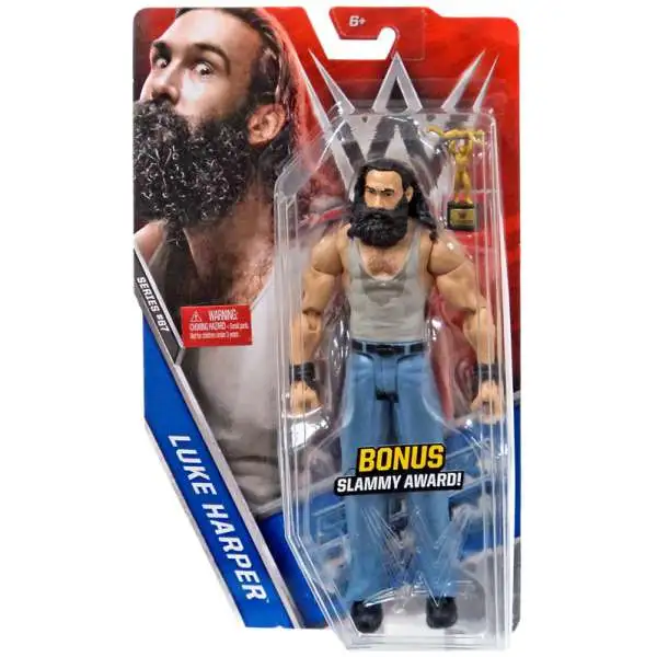WWE Wrestling Series 67 Luke Harper Action Figure [Bonus Slammy Award]