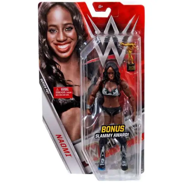 WWE Wrestling Series 67 Naomi Action Figure [Bonus Slammy Award]