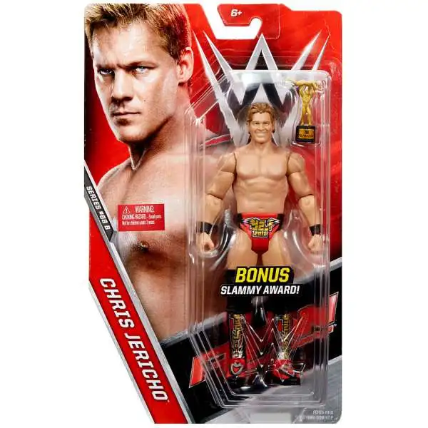 WWE Wrestling Series 68 Chris Jericho Action Figure [Bonus Slammy Award]