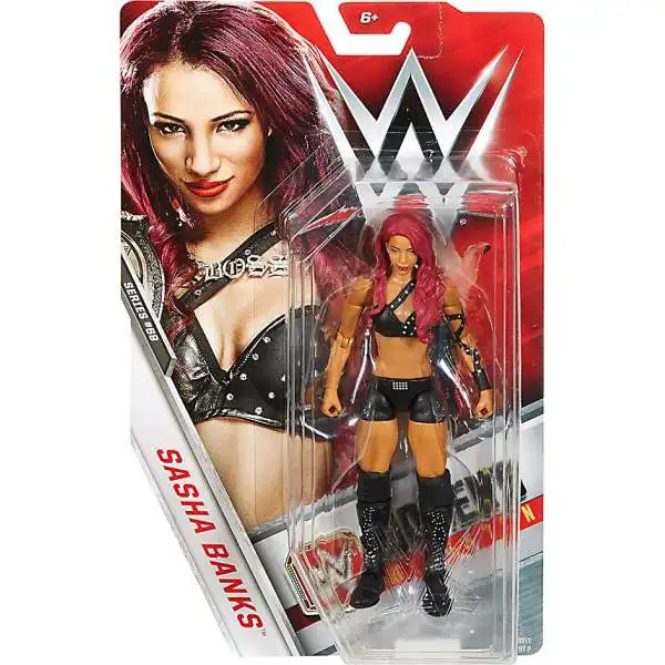 WWE Wrestling Series 69 Sasha Banks Action Figure [Damaged Package]