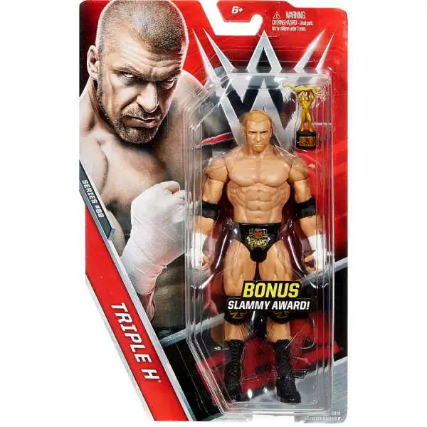 WWE Wrestling Series 69 Triple H Action Figure [Bonus Slammy Award]