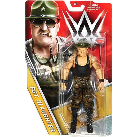 WWE Wrestling Series 69 Sgt. Slaughter Action Figure