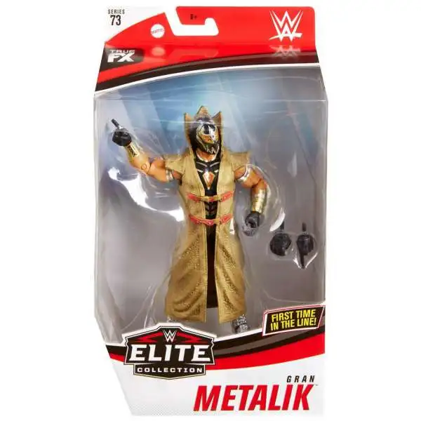 WWE Wrestling Elite Collection Series 73 Gran Metalik Action Figure [Black Outfit Variant]